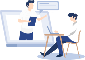 オンライン面談のイメージ