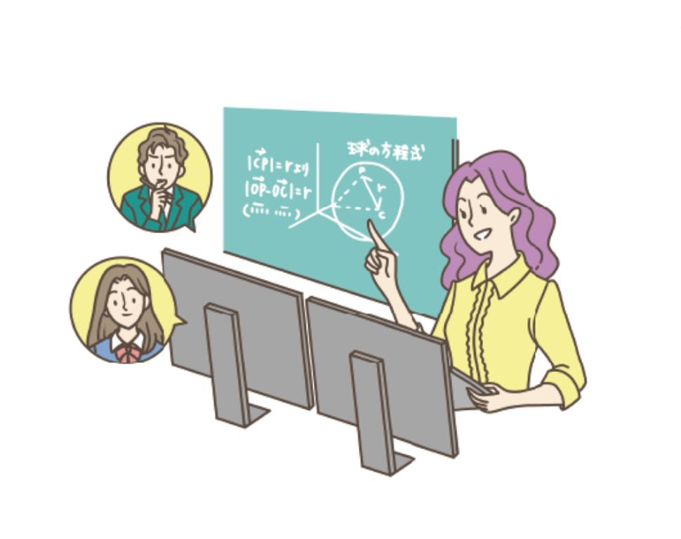遠隔教育のイメージ