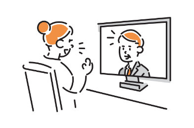 1対1生徒個別指導のイメージ